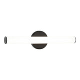 Bowie Vanity Light 18 Inch Matte Black