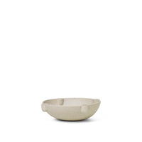 Bowl Candle Holder - Light Grey by Ferm Living
