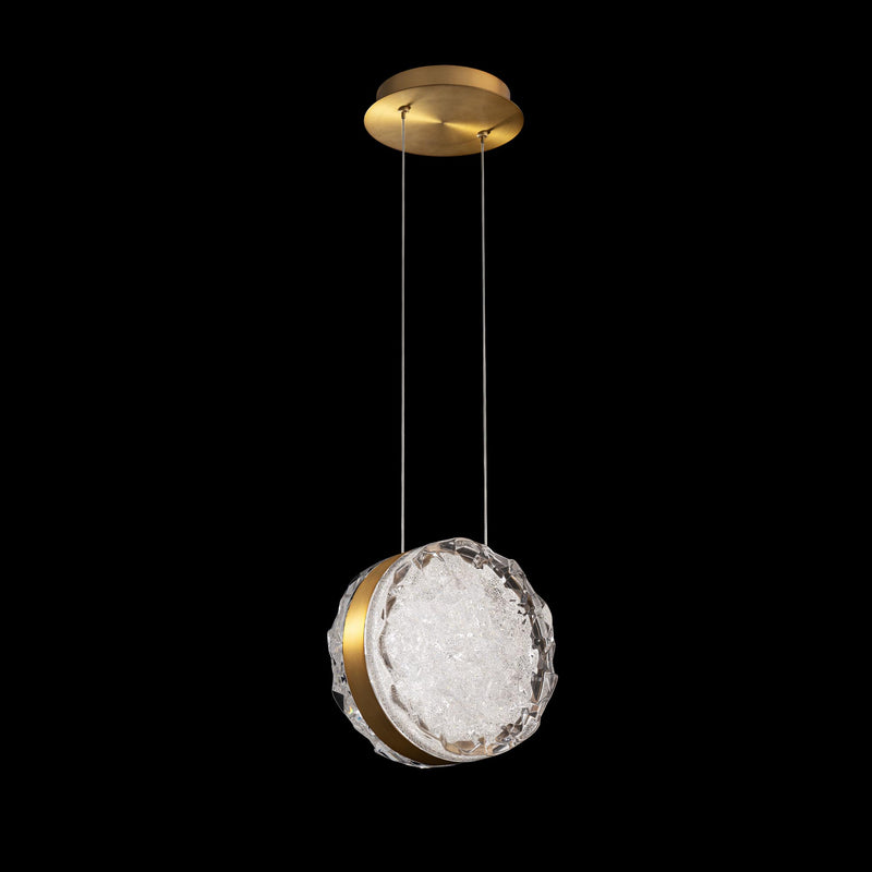 Bramble Mini Pendant Schonbek Beyond, Finish: Aged Brass,  ,  | Casa Di Luce Lighting