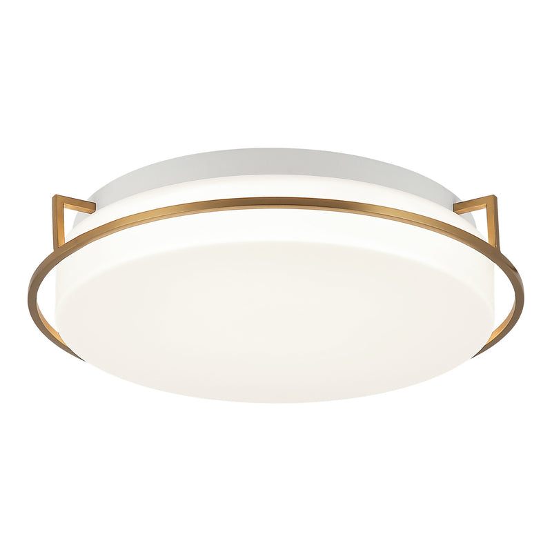 Brammerton Wall Sconce 13 Inch Aged Gold Brass