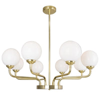 Branford Chandelier - Polished Brass