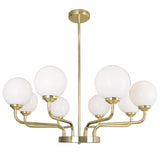 Branford Chandelier - Polished Brass