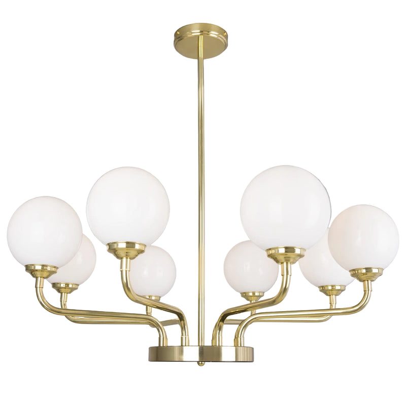Branford Chandelier - Polished Brass