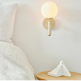 Brass/Opal Miira Wall Sconce by Nuura