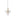 Brass/Optic Clear Miira 4 Pendant Light by Nuura