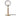 Brass/Optic Clear Miira Table Lamp by Nuura