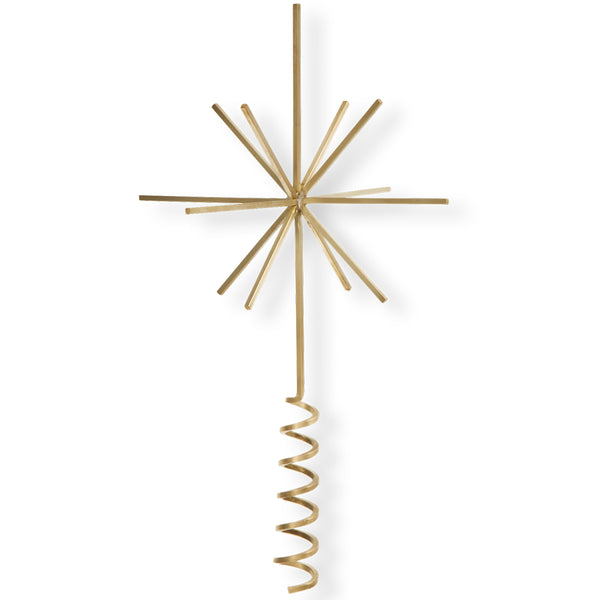 Brass Christmas Tree Top Star By Ferm Living