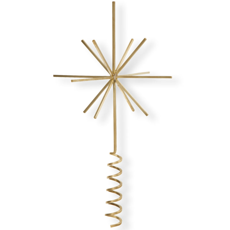 Brass Christmas Tree Top Star By Ferm Living