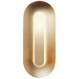 Brass Large Sassi LED Wall Sconce by Nuura