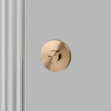 Brass Lineaar Thumbturn Lock by Buster and Punch