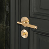 Brass Lineaar Thumbturn Lock by Buster and Punch