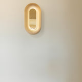 Brass Small Sassi LED Wall Sconce by Nuura