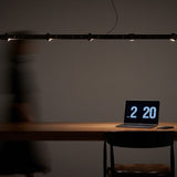 Brass Tram Linear Pendant by Seed Design Zoomed View