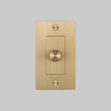 Brass with Logo 1G Dimmer-LED-Cross by Buster and Punch