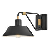 Brewster Small Wall Mount Barn Light - Black Oxide - by Hinkley