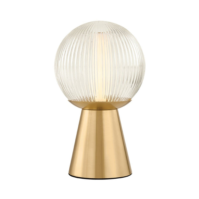 Bria Rechargeable Table Lamp - Aged Brass