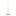 Brickell Pendant — Matte White/Hazelnut Leather