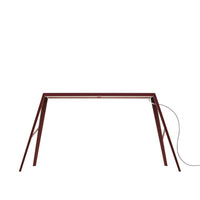 Bridge Table Lamp Bridge 1 Dark Red by Foscarini