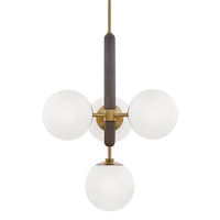 Brielle Chandelier - Aged Brass