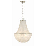 Brielle Empire Chandelier 18'' Antique Silver