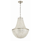 Brielle Empire Chandelier 18'' Antique Silver