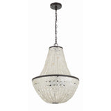 Brielle Empire Chandelier 18'' Dark Bronze