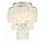 Brielle Flush Mount 13'' Antique Silver