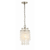 Brielle Mini Chandelier 7'' Antique Silver