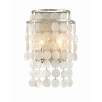Brielle Sconce 9'' Antique Silver