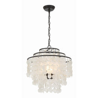 Brielle Tiered Chandelier 18'' Dark Bronze