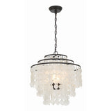 Brielle Tiered Chandelier 18'' Dark Bronze