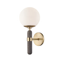 Brielle Wall Sconce - Aged Brass
