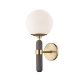 Brielle Wall Sconce - Aged Brass