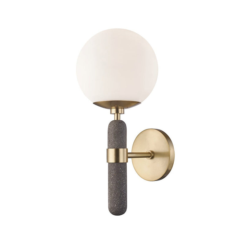 Brielle Wall Sconce - Aged Brass