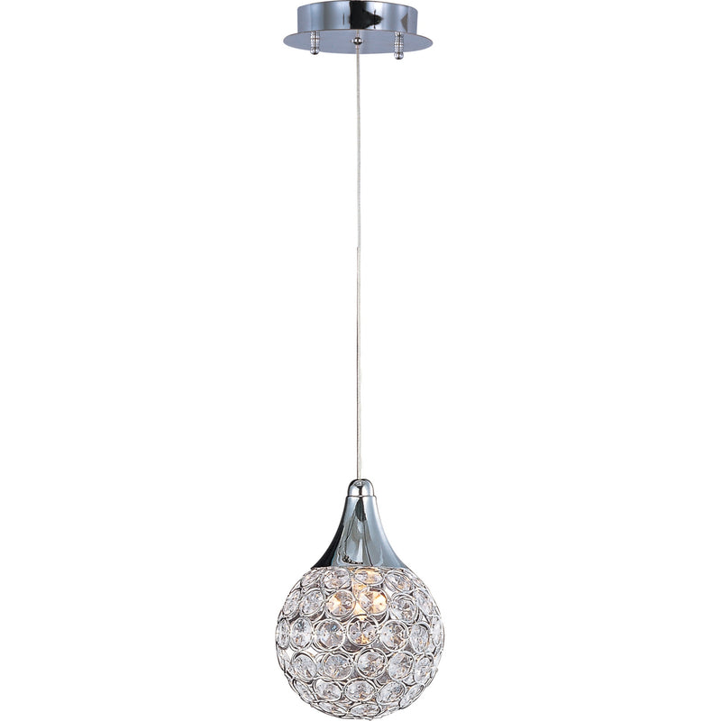 Brilliant 1-Light Pendant by ET2 - Polished Chrome