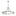 Brindille 6-Light Circular Pendant, shown in Sterling, by Hubbardton Forge