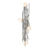 Brindille Wall/Ceiling Light, shown in Sterling, by Hubbardton Forge
