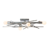 Brindille Wall/Ceiling Light, shown in Sterling, by Hubbardton Forge