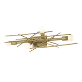 Brindille Wall/Ceiling Light in Modern Brass by Hubbardton Forge
