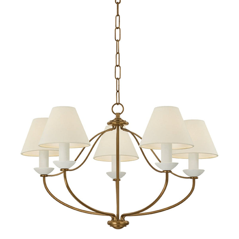 Brinlea Chandelier - Patina Brass
