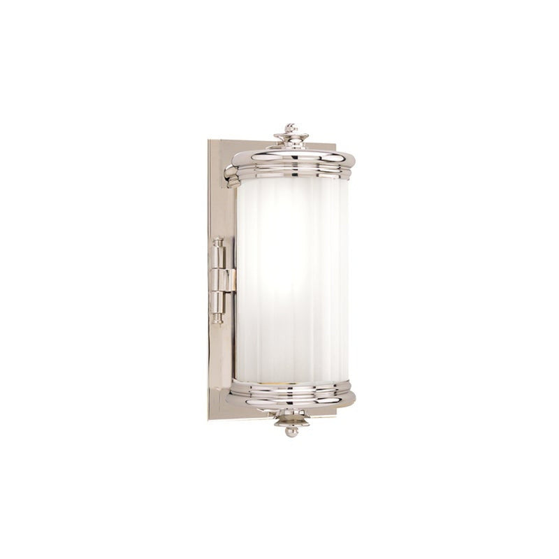 Bristol Bath and Vanity Light - 1-Light - Polished Nickel by Hudson Valley