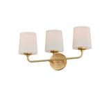 Bristol Bath Vanity Light Satin Brass by Maxim Lighting