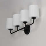 Bristol Bath Vanity Light Black by Maxim Lighting