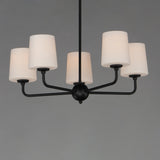 Bristol Chandelier Anthracite by Maxim Lighting