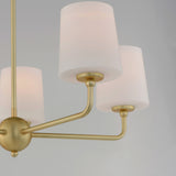 Bristol Chandelier Satin Brass by Maxim Lighting