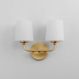 Bristol Wall Sconce Satin Brass by Maxim Lighting
