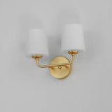Bristol Wall Sconce Satin Brass by Maxim Lighting