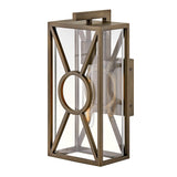 Brixton Medium Wall Mount Lantern - Burnished Bronze - by Hinkley