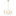 Broche Candelabra Chandelier 28'' Antique Gold