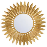 Broche Mirror Small Antique Gold By Crystorama